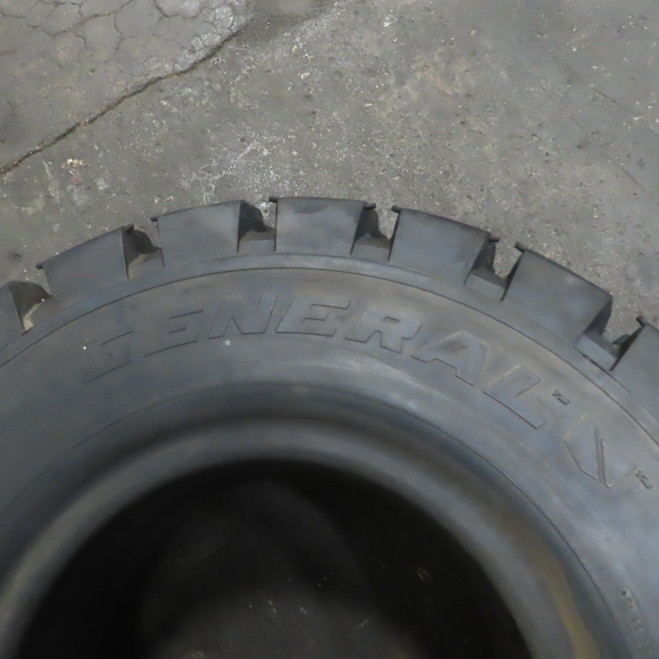 General 250/75-12 Lifter Solid Pneumatic Forklift Tire 27x10-12 146 A5