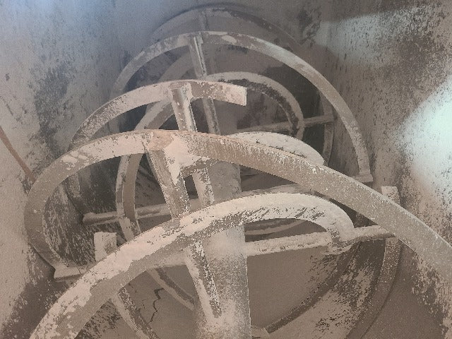 Paul Abbe 15RB 165CU FT Ribbon Mixer Blender SS 30HP 3PH W/ MAC Dust Filter