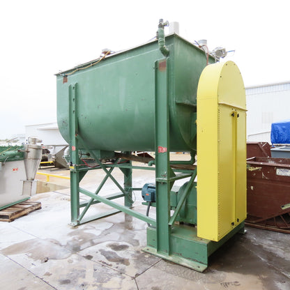 Paul O. Abbe 165CU FT Ribbon Mixer Blender Stainless 30HP 3PH W/ MAC Dust Filter