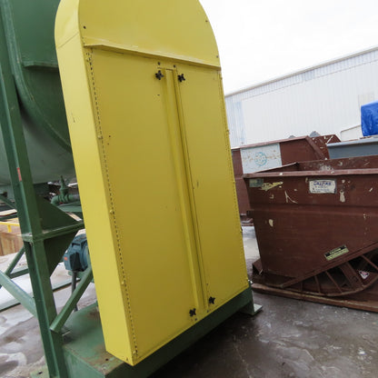 Paul O. Abbe 165CU FT Ribbon Mixer Blender Stainless 30HP 3PH W/ MAC Dust Filter
