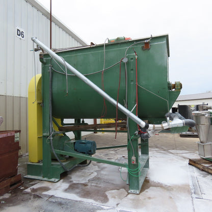 Paul O. Abbe 165CU FT Ribbon Mixer Blender Stainless 30HP 3PH W/ MAC Dust Filter