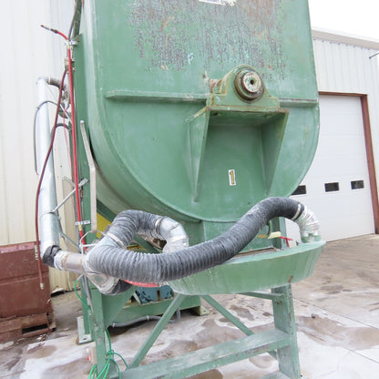 Paul O. Abbe 165CU FT Ribbon Mixer Blender Stainless 30HP 3PH W/ MAC Dust Filter