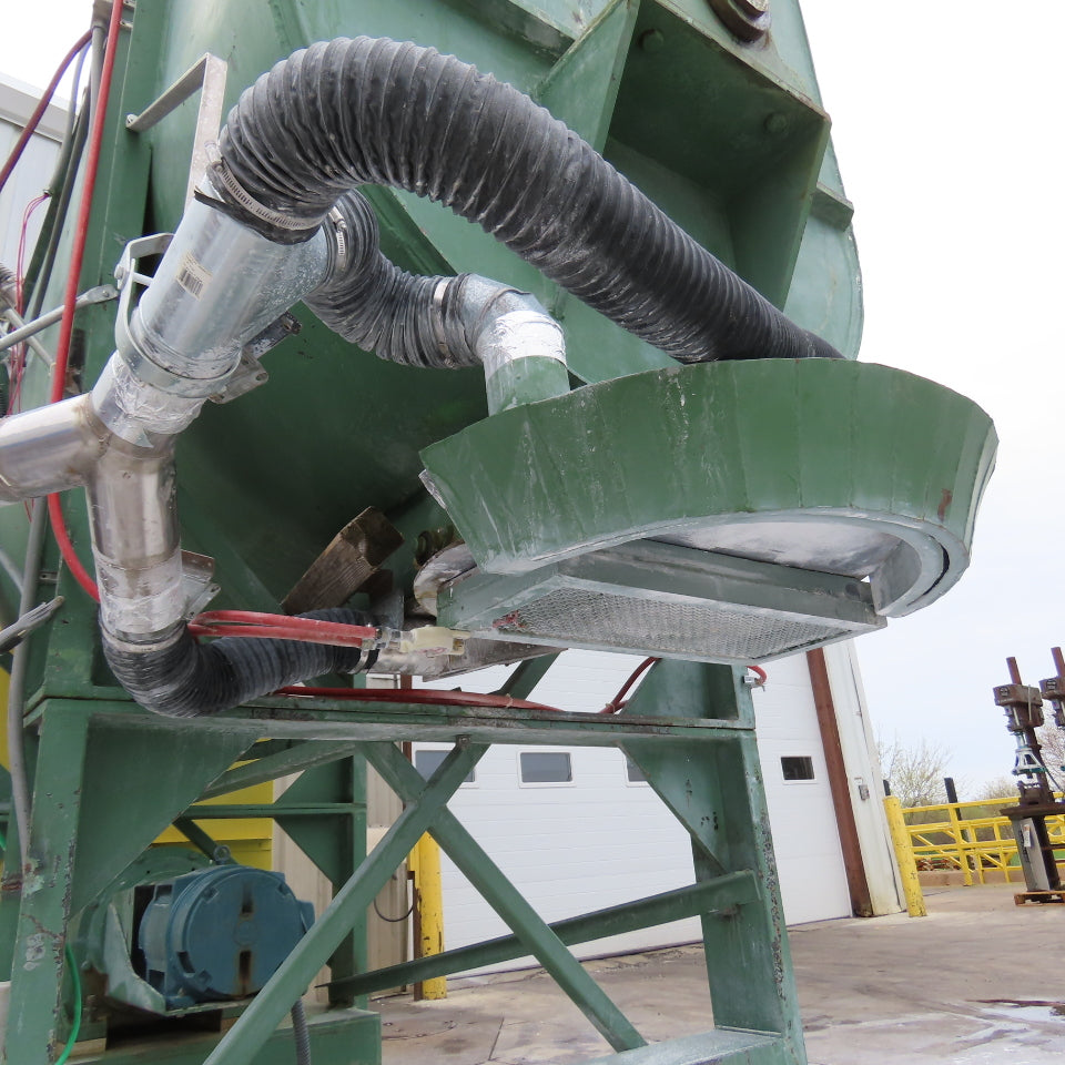 Paul O. Abbe 165CU FT Ribbon Mixer Blender Stainless 30HP 3PH W/ MAC Dust Filter