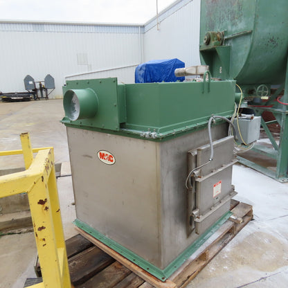 Paul O. Abbe 165CU FT Ribbon Mixer Blender Stainless 30HP 3PH W/ MAC Dust Filter
