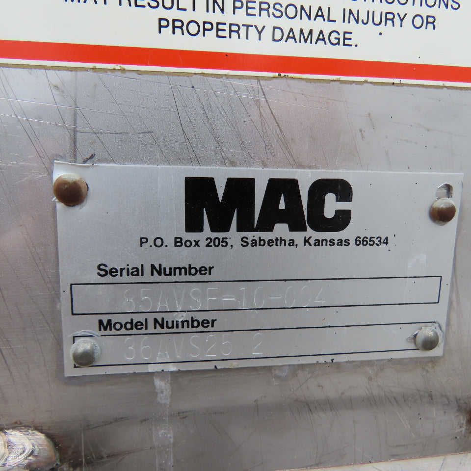 Paul O. Abbe 165CU FT Ribbon Mixer Blender Stainless 30HP 3PH W/ MAC Dust Filter