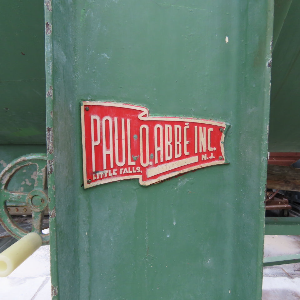 Paul O. Abbe 165CU FT Ribbon Mixer Blender Stainless 30HP 3PH W/ MAC Dust Filter