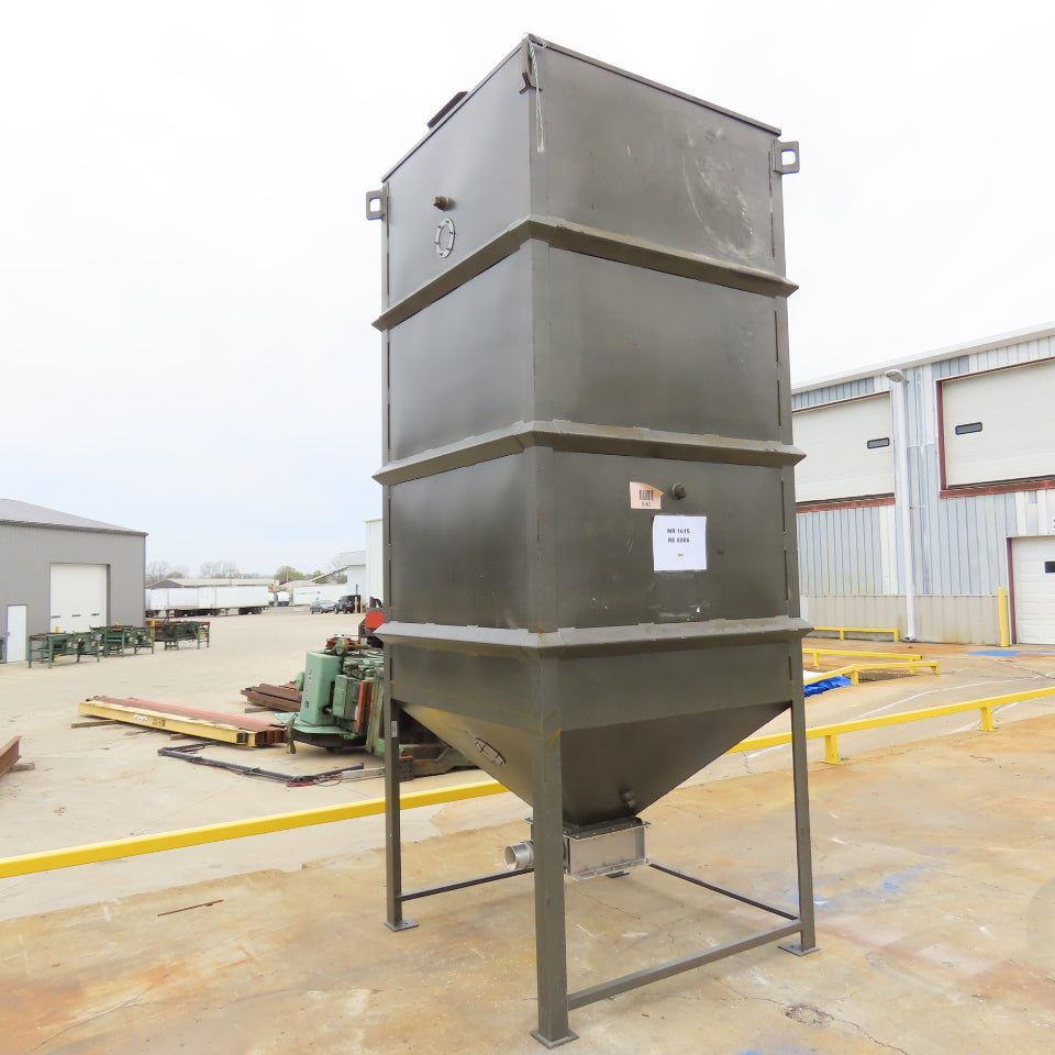 NBE 32-7SP-SB 190 Cu Ft Bulk Material Dry Storage Feed Surge Bin Hopper