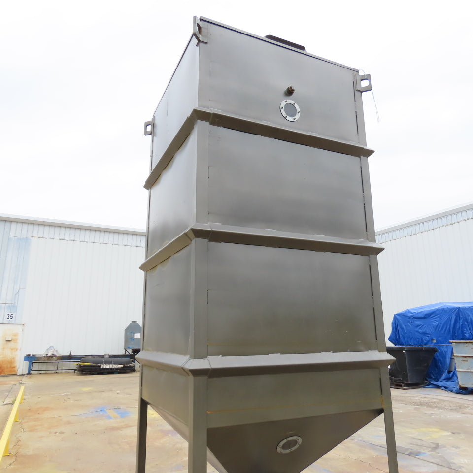 NBE 32-7SP-SB 190 Cu Ft Bulk Material Dry Storage Feed Surge Bin Hopper