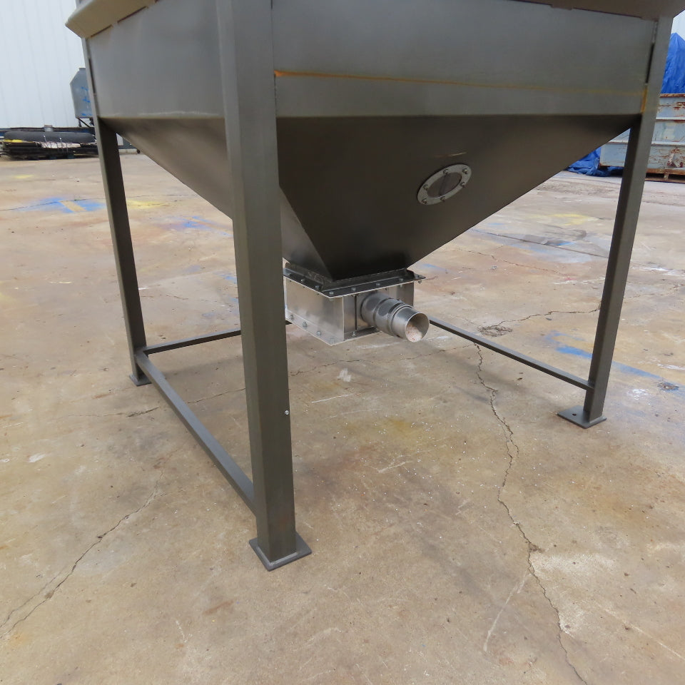 NBE 32-7SP-SB 190 Cu Ft Bulk Material Dry Storage Feed Surge Bin Hopper