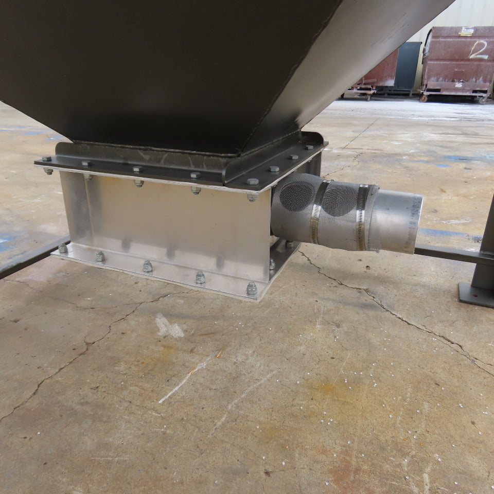 NBE 32-7SP-SB 190 Cu Ft Bulk Material Dry Storage Feed Surge Bin Hopper