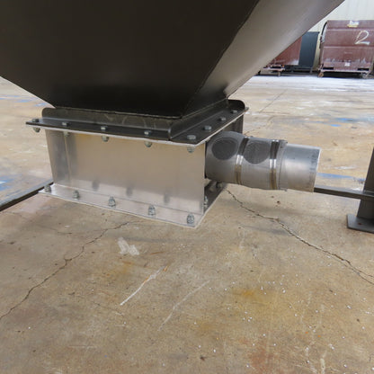 NBE 32-7SP-SB 190 Cu Ft Bulk Material Dry Storage Feed Surge Bin Hopper