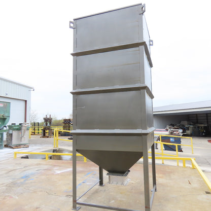 NBE 32-7SP-SB 190 Cu Ft Bulk Material Dry Storage Feed Surge Bin Hopper
