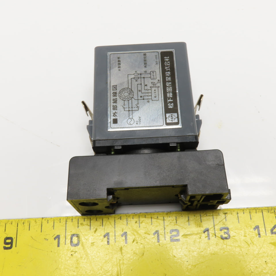 National DZ-9102 Brake Unit 100VAC 1Ph 3A max W/ Base