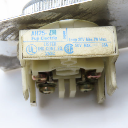 Fuji Electric AH25-J2 Safety Free Key Switch with Red Indicator Light AH25-ZM