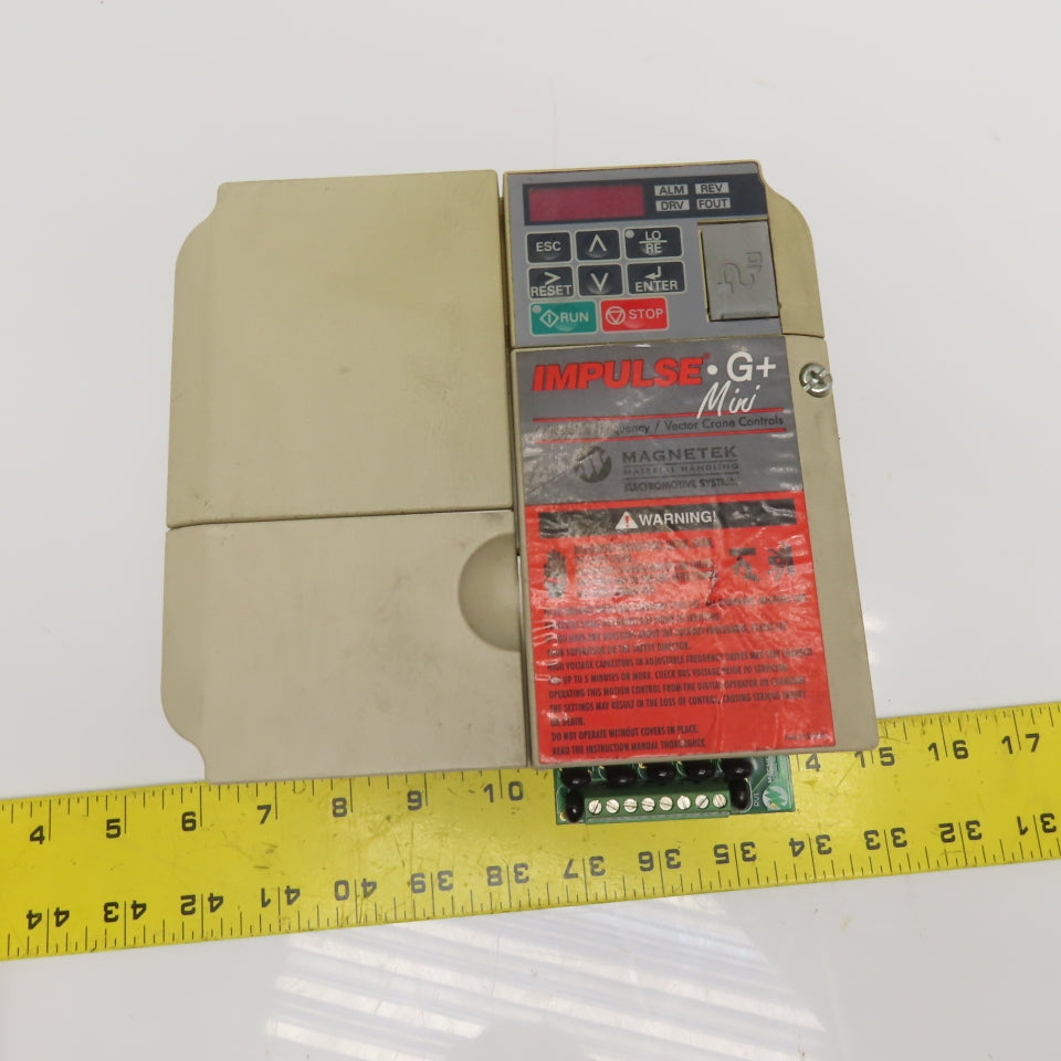 Magnetek CIMR-VU4A0011BAA Adjustable Frequency Crane Control VFD 460V 9.2A