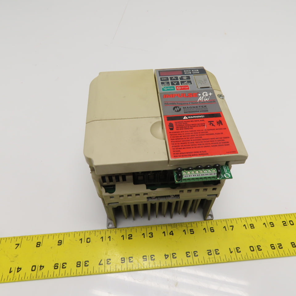 Magnetek CIMR-VU4A0011BAA Adjustable Frequency Crane Control VFD 460V 9.2A