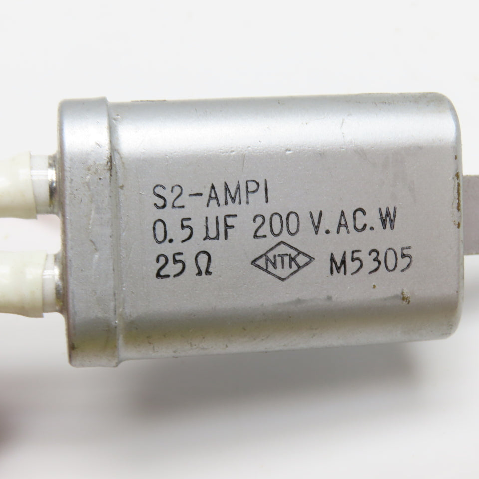 NTK M5305 S2-AMPI Spark Quencher Capacitor 0.5uF 200VAC 25 Ohm