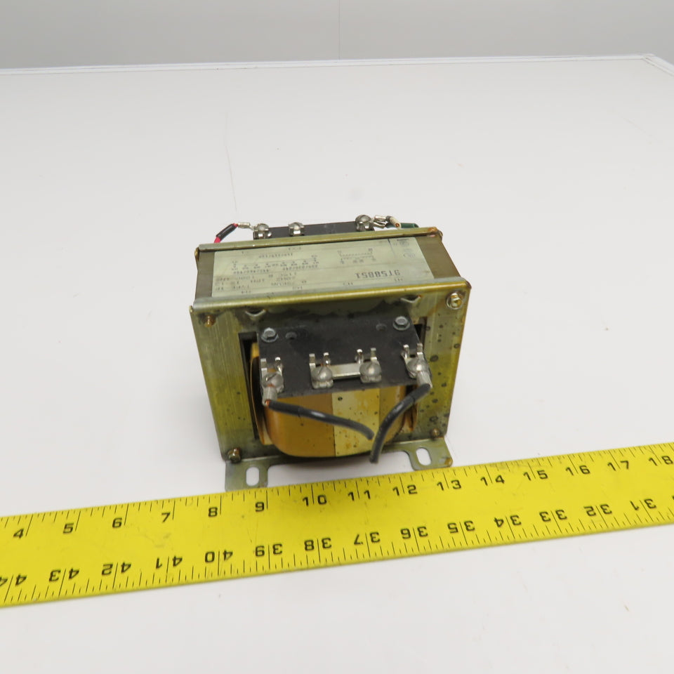 GE 9T58B51 Dry Type Industrial Control Transformer 0.75kVA 480/240V to 120V 1Ph