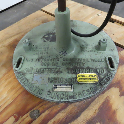 F. J. Littell Machine Co. No. 3 Automatic Centering Reel Coil Uncoiler 208-230V