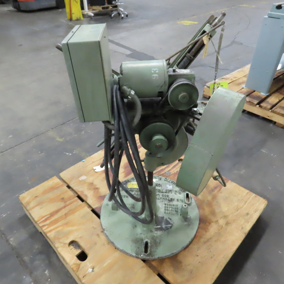 F. J. Littell Machine Co. No. 3 Automatic Centering Reel Coil Uncoiler 208-230V