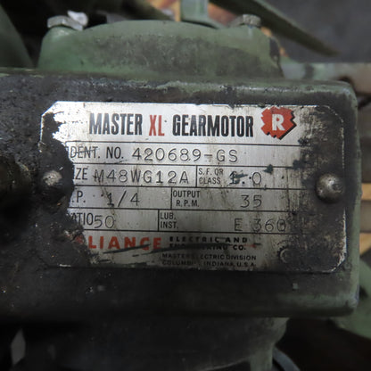 F. J. Littell Machine Co. No. 3 Automatic Centering Reel Coil Uncoiler 208-230V