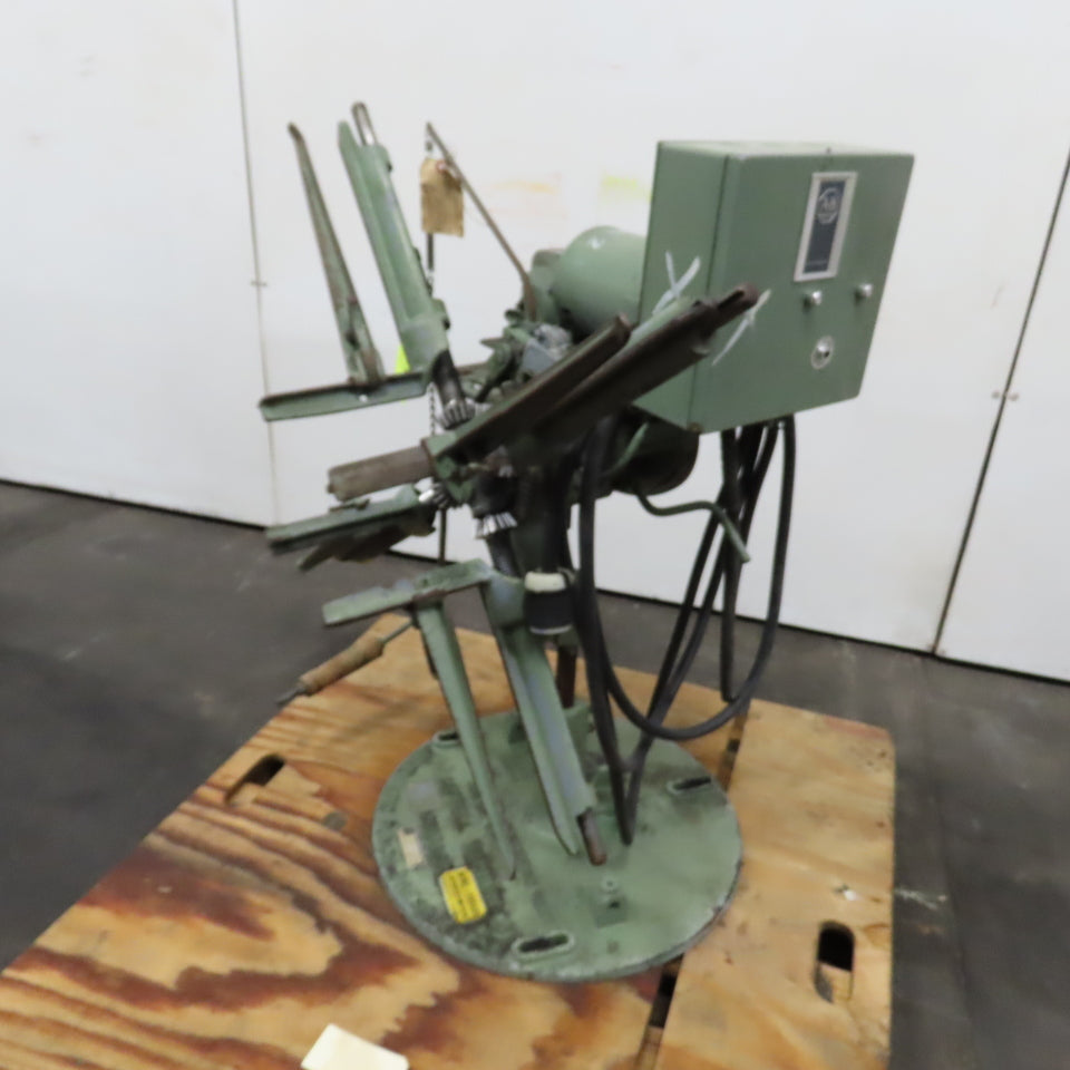 F. J. Littell Machine Co. No. 3 Automatic Centering Reel Coil Uncoiler 208-230V