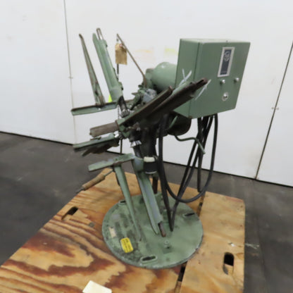 F. J. Littell Machine Co. No. 3 Automatic Centering Reel Coil Uncoiler 208-230V