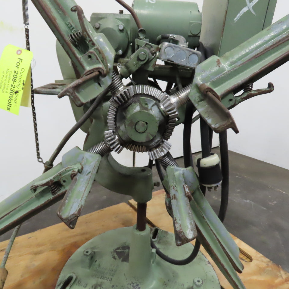 F. J. Littell Machine Co. No. 3 Automatic Centering Reel Coil Uncoiler 208-230V