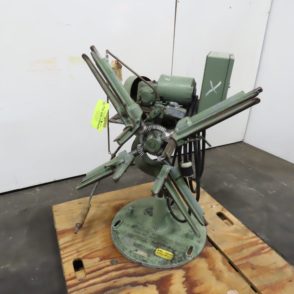 F. J. Littell Machine Co. No. 3 Automatic Centering Reel Coil Uncoiler 208-230V