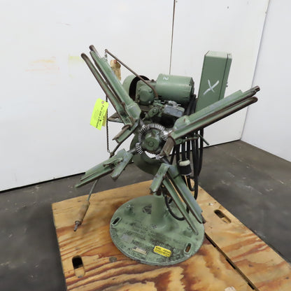 F. J. Littell Machine Co. No. 3 Automatic Centering Reel Coil Uncoiler 208-230V