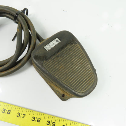 Linemaster 632-S Clipper Industrial Foot Switch 20A 125/250VAC
