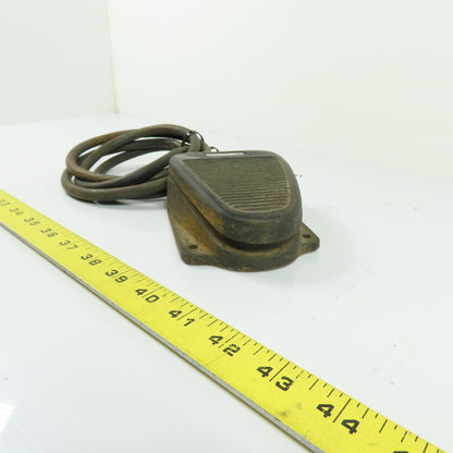 Linemaster 632-S Clipper Industrial Foot Switch 20A 125/250VAC
