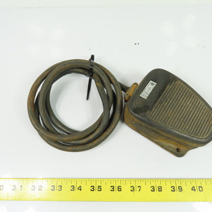 Linemaster 632-S Clipper Industrial Foot Switch 20A 125/250VAC