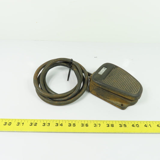 Linemaster 632-S Clipper Industrial Foot Switch 20A 125/250VAC
