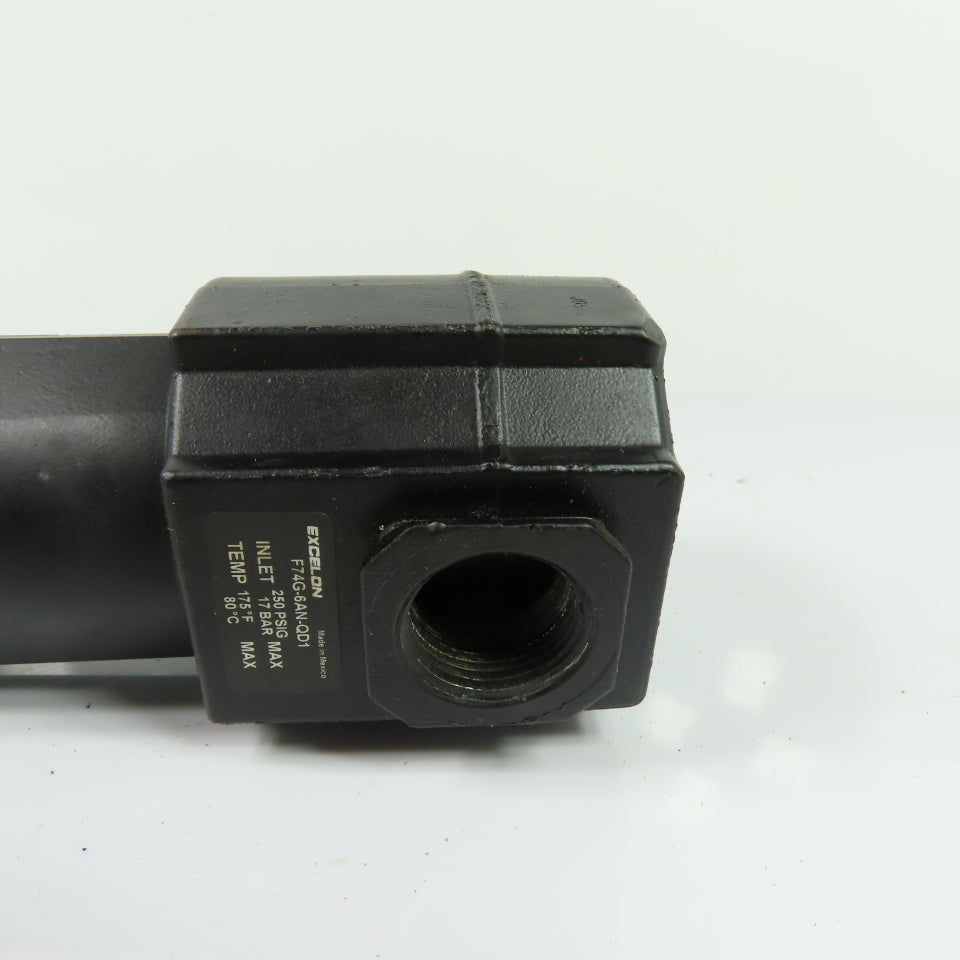 Norgren F74G-6AN-QD1 Excelon Pneumatic Air Line Filter 250PSIG 3/4" NPT