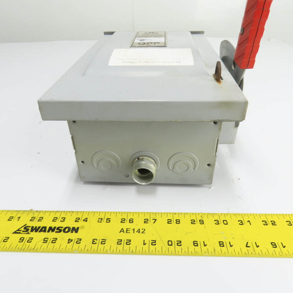 Siemens HNF361R 30A Non-Fusible Heavy Duty Safety Disconnect Switch 600VAC