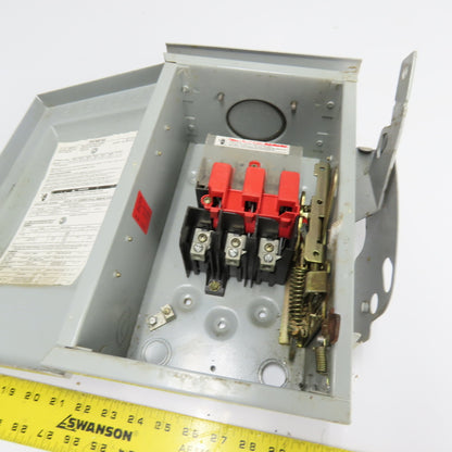 Siemens HNF361R 30A Non-Fusible Heavy Duty Safety Disconnect Switch 600VAC