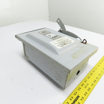 Siemens HNF361R 30A Non-Fusible Heavy Duty Safety Disconnect Switch 600VAC