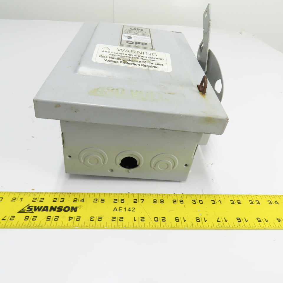 Siemens HNF361R 30A Non-Fusible Heavy Duty Safety Disconnect Switch 600VAC