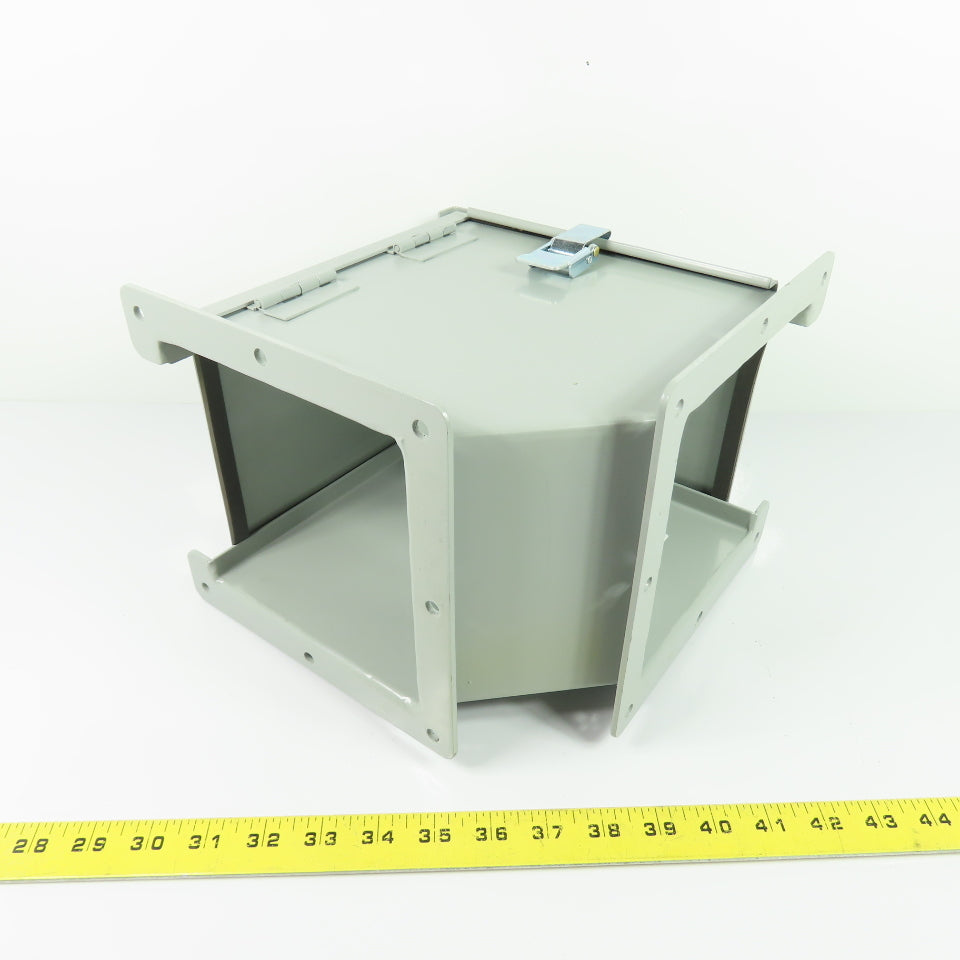 Hoffman F66LE9C 90-Degree Elbow Wireway Fitting NEMA 12 6" x 6"