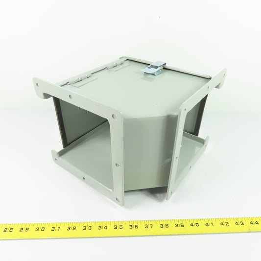 Hoffman F66LE9C 90-Degree Elbow Wireway Fitting NEMA 12 6" x 6"