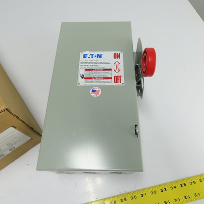 Eaton DH361UGK 30A Non-Fusible Heavy Duty Safety Disconnect Switch 600VAC 250VDC