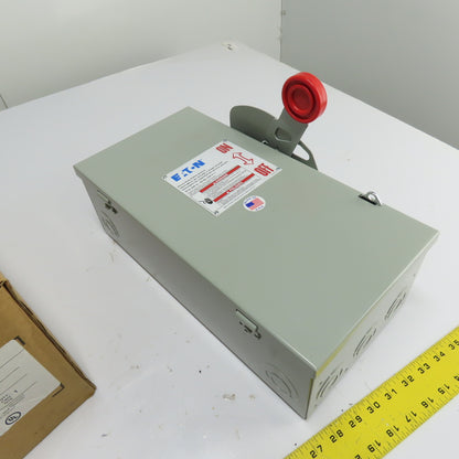 Eaton DH361UGK 30A Non-Fusible Heavy Duty Safety Disconnect Switch 600VAC 250VDC