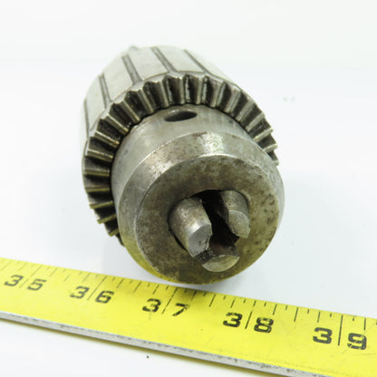 Accupro 65867871 1/8"-3/4" Heavy Duty Drill Chuck with Jacobs 4MT 4JT Arbor