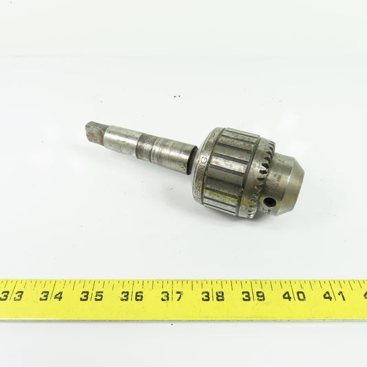 Jacobs 14N Ball Bearing Super Chuck 1/2" Capacity W/ 3JT Tapered Arbor