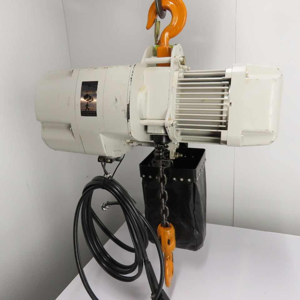 Starke STK2026 Style 2 Ton 4000LB Electric Chain Hoist 20' Lift 230/460V 3Ph