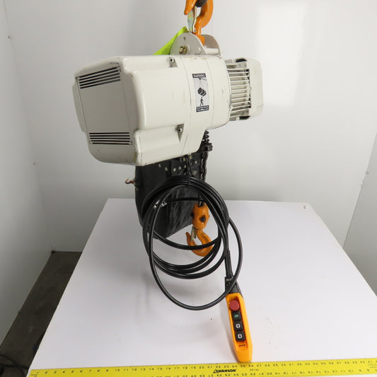 Starke STK2026 Style 2 Ton 4000LB Electric Chain Hoist 20' Lift 230/460V 3Ph
