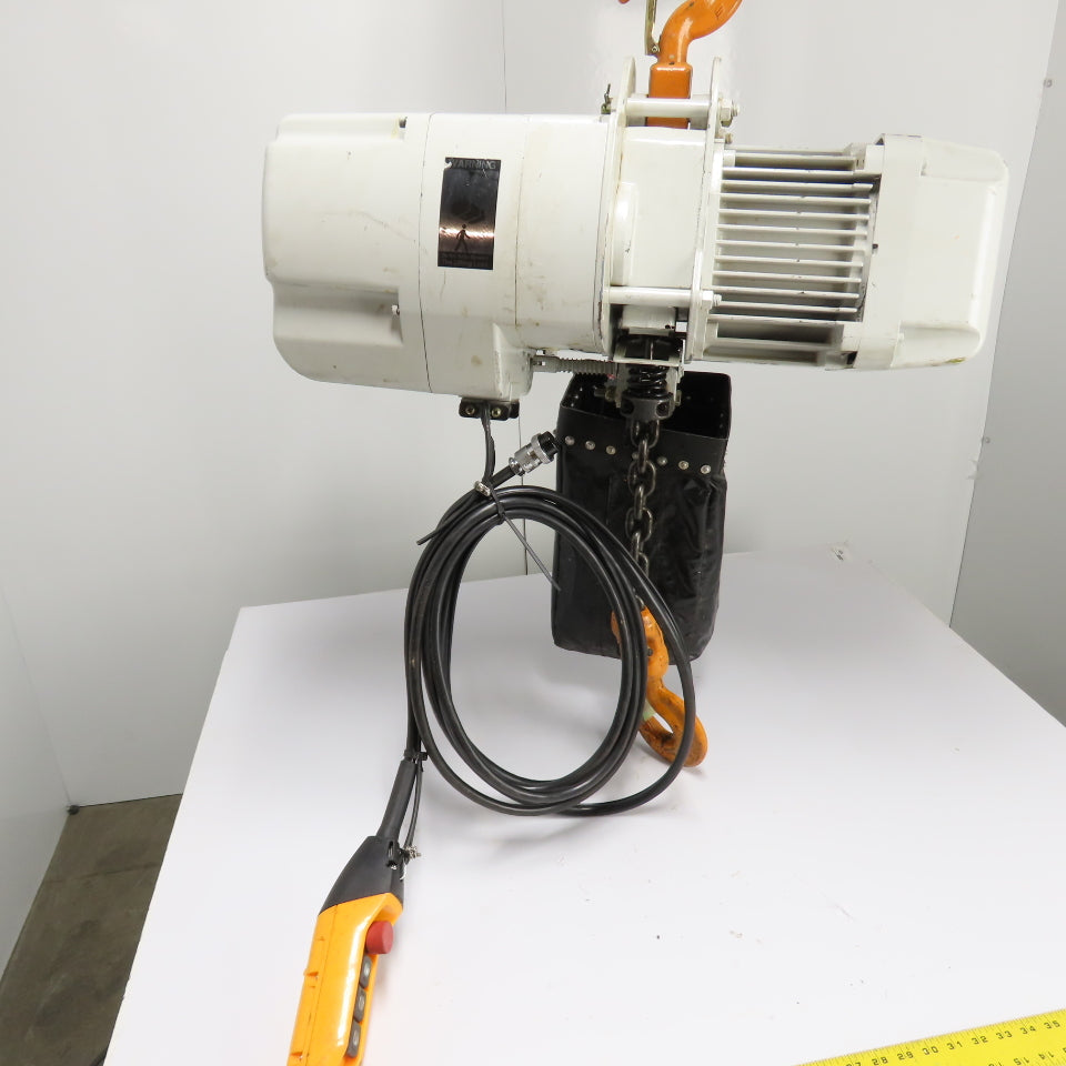 Starke STK2026 2 Ton 4000LB Electric Chain Hoist 20' Lift 230/460V 3Ph