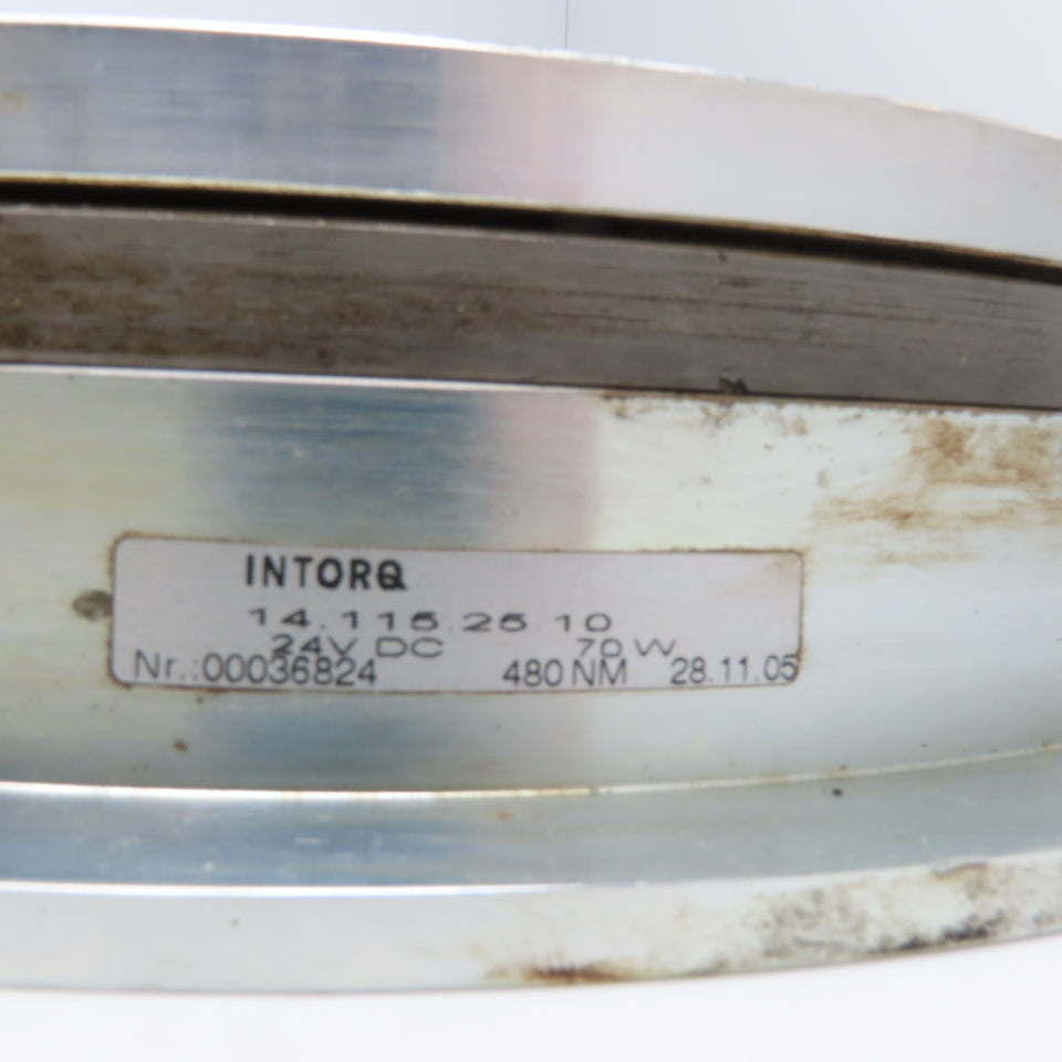 Intorq 14.115.25.10 24VDC Electromagnetic Clutch Flange Mount 60mm Bore 480Nm