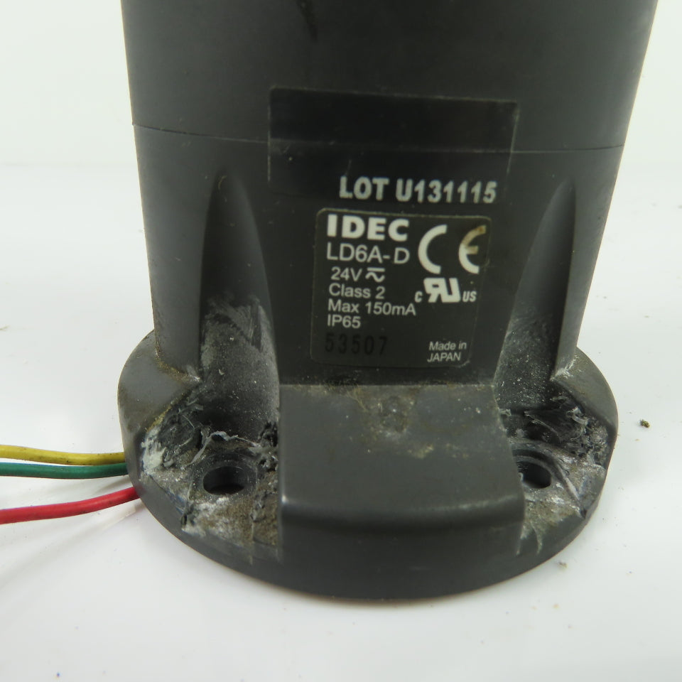 IDEC LD6A-D 2-Tier Stack Light 24V AC/DC Red Green Indicator